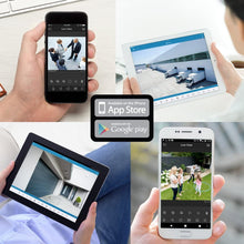 Load image into Gallery viewer, Amcrest UltraHD 4K (8MP) Outdoor Bullet POE IP Camera, 3840x2160, 131ft NightVision, 2.8mm Lens, IP67 Weatherproof, MicroSD Recording, Black (IP8M-2496EB)