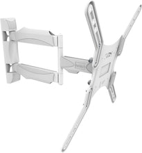 Load image into Gallery viewer, Kanto M300 Full Motion TV Wall Mount for 26-55" TVs | Articulating Arm with 19" of Extension | Up to 135° Swivel | Easy Tilt Design | 5" Offset | VESA Compatible TV Bracket | Heavy-Duty Steel | White