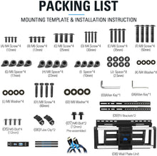 Load image into Gallery viewer, Mounting Dream TV Mount with Sliding Design for 42-70 Inch TVs, Easy for TV Centering on Wall, Full Motion TV Wall Mount Fits Most Smart OLED TVs - Easy to Install on 16"~ 24" Studs, Extend to 19"