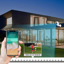 Load image into Gallery viewer, Solar Powered Wireless Home Security System, 1080P Outdoor WiFi Camera Surveillance Camera, Night Vision, Motion Detection, 2-Way Audio, SD/Cloud, IP65 Waterproof