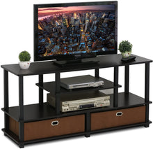 Load image into Gallery viewer, FURINNO JAYA Large Stand for up to 55-Inch TV, Black
