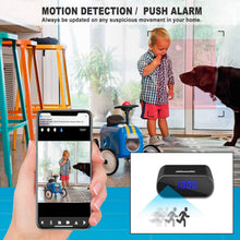 Load image into Gallery viewer, WEMLB WB-726 HD 1080 P WiFi Hidden Camera Alarm Clock Night Vision/Motion Detection/Loop Recording Wireless Security Camera for Home Surveillance - Spy Cameras