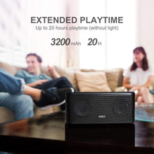 Load image into Gallery viewer, Bluetooth Speakers, DOSS SoundBox Plus Portable Wireless Bluetooth Speaker with 16W HD Sound and Deep Bass, Wireless Stereo Pairing, 20H Playtime, Wireless Speaker for Home, Outdoor, Travel - Black