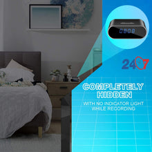 Load image into Gallery viewer, WEMLB WB-726 HD 1080 P WiFi Hidden Camera Alarm Clock Night Vision/Motion Detection/Loop Recording Wireless Security Camera for Home Surveillance - Spy Cameras