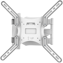 Load image into Gallery viewer, Kanto M300 Full Motion TV Wall Mount for 26-55" TVs | Articulating Arm with 19" of Extension | Up to 135° Swivel | Easy Tilt Design | 5" Offset | VESA Compatible TV Bracket | Heavy-Duty Steel | White