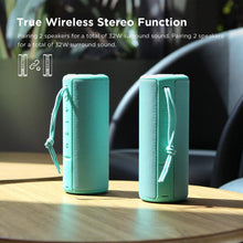 Load image into Gallery viewer, MIATONE Outdoor Waterproof Portable Bluetooth Speaker Wireless - Green