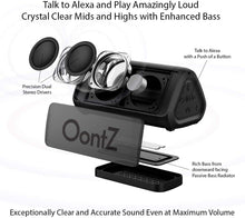Load image into Gallery viewer, OontZ Angle 3 Shower – Plus Edition with Alexa, Waterproof Bluetooth Speaker, 10 Watts Power, Loud Crystal Clear Sound, Rich Bass, 100ft Wireless Range, The Perfect Shower Speaker