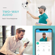 Load image into Gallery viewer, HeimVision HMD2 Wireless Rechargeable Battery-Powered Security Camera, 1080P Video with 2-Way Audio, Night Vision, Waterproof Home Indoor/Outdoor WiFi Cameras with Cloud Service