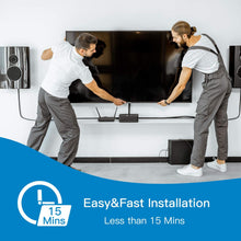 Load image into Gallery viewer, PERLESMITH Full Motion TV Wall Mount for Most 37-70 Inch TVs up to 132lbs - Fits 16”, 18”, 24” Wood Studs - Articulating TV Mount Dual Arms with Tilts, Swivels & Extends 16”, Max VESA 600x400mm