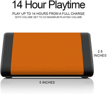 Load image into Gallery viewer, OontZ Angle 3 (3rd Gen) - Bluetooth Portable Speaker, Louder Volume, Crystal Clear Stereo Sound, Rich Bass, 100 Ft Wireless Range, IPX5 (Orange)