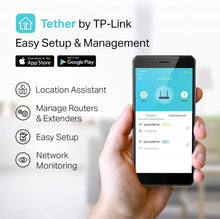 Load image into Gallery viewer, TP-Link AC1200 Gigabit Smart WiFi Router - 5GHz Gigabit Dual Band MU-MIMO Wireless Internet Router, Supports Beamforming, Guest WiFi and AP mode, Long Range Coverage by 4 Antennas(Archer A6), Black