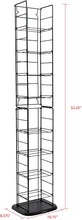 Load image into Gallery viewer, Atlantic Adjustable Wire Media Rack - Heavy Gauge Steel, Holds 153CDs, 72 DVDs, 8 Adjustable Shelves PN78205091