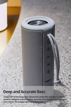 Load image into Gallery viewer, MIATONE Outdoor Portable Bluetooth Wireless Speaker Waterproof (Grey)