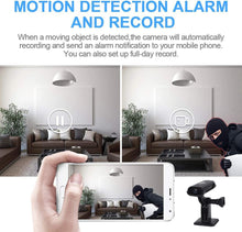 Load image into Gallery viewer, Mini Hidden Cameras PNZEO W3 Spy Cam Portable Wireless WiFi Remote View Camera Small Home Security Cameras Indoor Outdoor Video Record Smart Motion Detection
