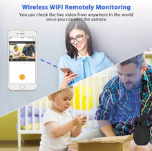 Load image into Gallery viewer, Mini Spy Camera WiFi, Relohas HD 1080P Spy Camera Wireless Hidden Live Streaming, Upgraded Night Vision/Motion Activated Spy Cam Nanny Cam, Security Camera for Home and Outdoor (with Cell Phone APP)