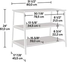 Load image into Gallery viewer, Sauder North Avenue Stand, For TVs up to 36", Smoked Oak finish