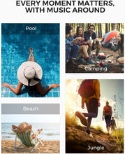 Load image into Gallery viewer, VicTsing SoundHot C6 Portable Bluetooth Speaker, Waterproof Bluetooth Speaker with 6H Playtime, Loud HD Sound, Shower Speaker with Suction Cup & Sturdy Hook, Compatible with iOS, Android, PC, Pad