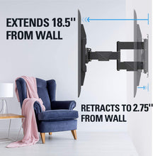 Load image into Gallery viewer, Mounting Dream TV Wall Mount TV Bracket for 42-84 Inch TVs, Universal Full Motion TV Mount with Articulating Arms, Max VESA 800x400mm 132 lbs. Loading, Easy to Install on 16", 18", 24" Studs MD2298-XL