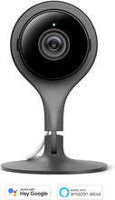 Load image into Gallery viewer, Google Nest Cam - Indoor Home Security Camera with Night Vision works with Google Assistant and Alexa, Black, 3 Pack