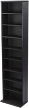 Load image into Gallery viewer, Atlantic Summit Adjustable Media Cabinet - Holds 261 CDs, 114 DVDs or 132 Blu-Rays, 6 Adjustable and 3 Fixed Shelves PN74735728 in Maple