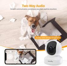 Load image into Gallery viewer, Home Security Camera, Baby Camera,1080P HD Wansview Wireless WiFi Camera for Pet\/Nanny, Free Motion Alerts, 2 Way Audio, Night Vision, Compatible with Alexa Echo Show, with TF Card Slot and Cloud