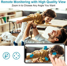 Load image into Gallery viewer, TENVIS Wireless Home Camera - HD Pet Cameras (2-Pack), Home Security System with Motion Detection, Two-Way Audio, Night Vision, PTZ, Indoor Surveillance System and Remote Monitor for Baby/Pet