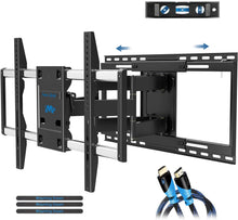 Load image into Gallery viewer, Mounting Dream TV Mount with Sliding Design for 42-70 Inch TVs, Easy for TV Centering on Wall, Full Motion TV Wall Mount Fits Most Smart OLED TVs - Easy to Install on 16"~ 24" Studs, Extend to 19"