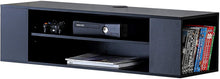 Load image into Gallery viewer, FITUEYES Wall Mounted Audio\/Video Black Wood Grain for Xbox one \/PS4\/ vizio\/Sumsung\/Sony TV DS210002WB