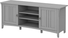 Load image into Gallery viewer, Bush Furniture Salinas Stand for 65 Inch TV, 60W, Antique White