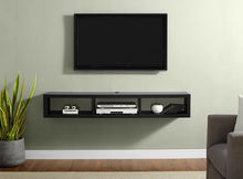 Load image into Gallery viewer, Martin Furniture Shallow Floating TV Console, 60", Black
