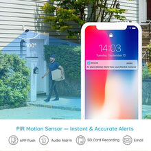 Load image into Gallery viewer, Outdoor Security Camera System Wireless, Solar Battery Powered, 1080p Wirefree Waterproof 2-Way Audio Night Vision w/PIR Motion Sensor, Support Alexa/Google Assistant/Local SD, Argus Eco+Solar Panel