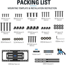 Load image into Gallery viewer, Mounting Dream TV Mount Full Motion TV Wall Mounts for 26-55 inch, Some up to 65 inch LED, LCD Flat Screen TV, Wall Mount Bracket up to VESA 400 x 400mm 99 lbs. Fits 16”, 18”, 24” Wood Studs MD2380-24