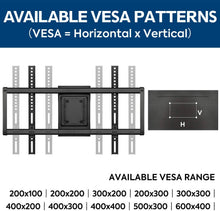 Load image into Gallery viewer, Mounting Dream TV Mount Bracket for 42-70 Inch Flat Screen TVs, Full Motion TV Wall Mounts with Swivel Articulating Dual Arms , Heavy Duty Design - Max VESA 600x400mm , 100 LBS Loading , MD2296
