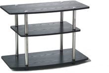 Load image into Gallery viewer, Convenience Concepts 131020 Designs2Go 3-Tier TV Stand, Black