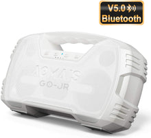 Load image into Gallery viewer, Portable Bluetooth Speakers V5.0, Waterproof Wireless Home Party Speaker, 25W Rich Bass Impressive Sound, 15 Hrs Playtime & Wireless Stereo Pairing, Built-in Mic, Durable for Indoor, Outdoor - White