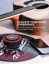 Load image into Gallery viewer, VicTsing SoundHot C6 Portable Bluetooth Speaker, Waterproof Bluetooth Speaker with 6H Playtime, Loud HD Sound, Shower Speaker with Suction Cup & Sturdy Hook, Compatible with iOS, Android, PC, Pad