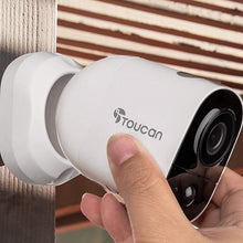 Load image into Gallery viewer, TOUCAN Rechargeable Battery-Powered Wireless Outdoor Security Camera with Alexa Support (1 Camera)
