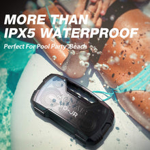 Load image into Gallery viewer, Portable Bluetooth Speaker, Waterproof Home Party Speakers, 25W Rich Bass Impressive Sound, Wireless Stereo Pairing, Built-in Mic, 100 Ft Bluetooth Range, 15 Hrs Playtime, Perfect Travel Speaker