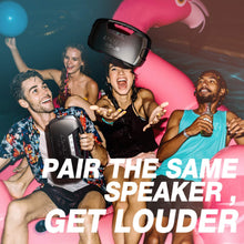 Load image into Gallery viewer, Portable Bluetooth Speaker, Waterproof Home Party Speakers, 25W Rich Bass Impressive Sound, Wireless Stereo Pairing, Built-in Mic, 100 Ft Bluetooth Range, 15 Hrs Playtime, Perfect Travel Speaker