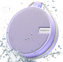 Load image into Gallery viewer, INSMY Portable IPX7 Waterproof Bluetooth Speaker, Wireless Outdoor Speaker Shower Speaker, with HD Sound, Support TF Card, Suction Cup, 12H Playtime, for Kayaking, Boating, Hiking (Navy)