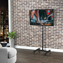 Load image into Gallery viewer, VIVO Mobile TV Display Stand for 13 to 42 inch LED LCD Flat Panel Screens | Rolling Floor Stand Height Adjustable Mount with Wheels (STAND-TV07W)
