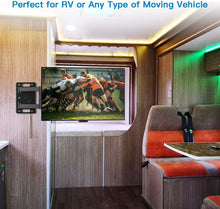 Load image into Gallery viewer, Perlesmith RV Lockable TV Wall Mount for Most 23-43 Inch LED, LCD, OLED Plasma, Flat Screen TVs Full Motion with Articulating Arm Bears up to 77 lbs Swivels Tilts Extends for MotorHomes Camper Trailer