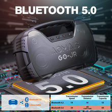 Load image into Gallery viewer, Portable Bluetooth Speaker, Waterproof Home Party Speakers, 25W Rich Bass Impressive Sound, Wireless Stereo Pairing, Built-in Mic, 100 Ft Bluetooth Range, 15 Hrs Playtime, Perfect Travel Speaker