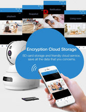 Load image into Gallery viewer, Baby Monitor, Lefun Wireless IP Security Camera WiFi Surveillance Pet Camera with Cloud Storage Two Way Audio Remote Viewing Pan Tilt Zoom Night Vision Motion Detect for Indoor Home Shop Office