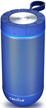 Load image into Gallery viewer, COMISO Waterproof Bluetooth Speakers Outdoor Wireless Portable Speaker with 20 Hours Playtime Superior Sound for Camping, Beach, Sports, Pool Party, Shower (Dark Grey)