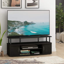 Load image into Gallery viewer, FURINNO JAYA Large Entertainment Stand for TV Up to 50 Inch, Blackwood