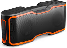 Load image into Gallery viewer, AOMAIS Sport II Portable Wireless Bluetooth Speakers 20W Bass Sound, 15H Playtime, Waterproof IPX7, Stereo Pairing, Durable Design Backyard, Outdoors, Travel, Pool, Home Party Orange