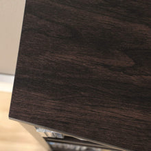 Load image into Gallery viewer, Sauder Multimedia Storage Tower, Cinnamon Cherry finish