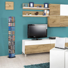 Load image into Gallery viewer, Atlantic Adjustable Wire Media Rack - Heavy Gauge Steel, Holds 153CDs, 72 DVDs, 8 Adjustable Shelves PN78205091