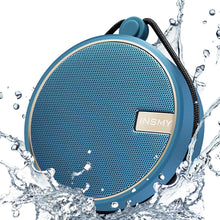 Load image into Gallery viewer, INSMY Portable IPX7 Waterproof Bluetooth Speaker, Wireless Outdoor Speaker Shower Speaker, with HD Sound, Support TF Card, Suction Cup, 12H Playtime, for Kayaking, Boating, Hiking (Mint)